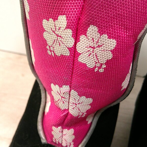 Harsh Snow Boots Winter Boots with Pink Floral Design Size 11 Toddler - Picture 8 of 10